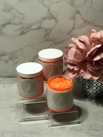 Whipped Shea Body Butter 8oz Orange Sickle Scent